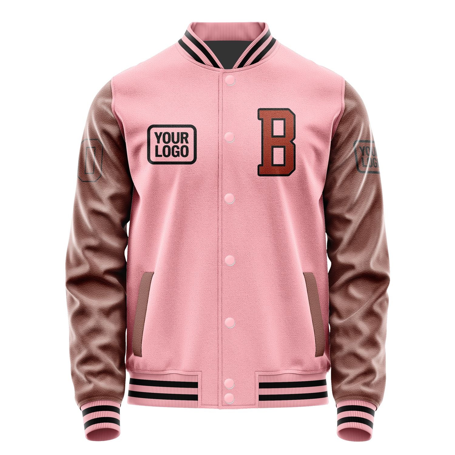 Maßgeschneidertes Rosa Korallenrot Jacke JA212116211717161617
