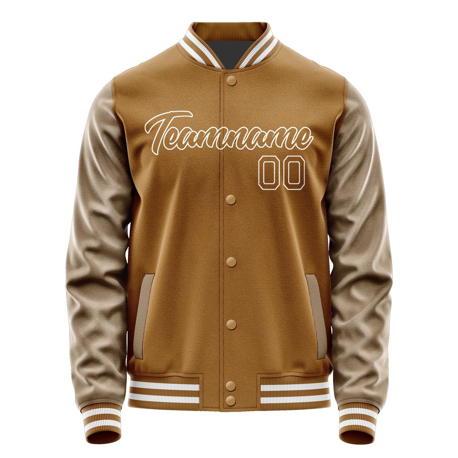 Maßgeschneidertes Khaki Khaki Jacke JA2222222218B21822