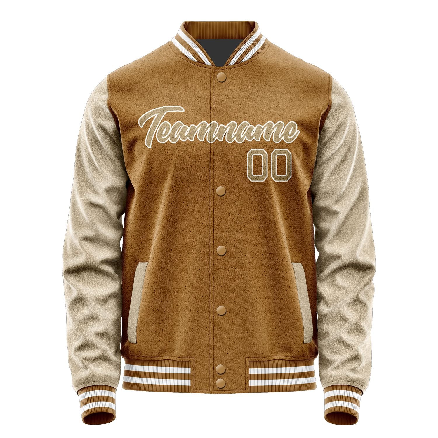 Maßgeschneidertes Khaki Hellkhaki Jacke JA2222252218B21825