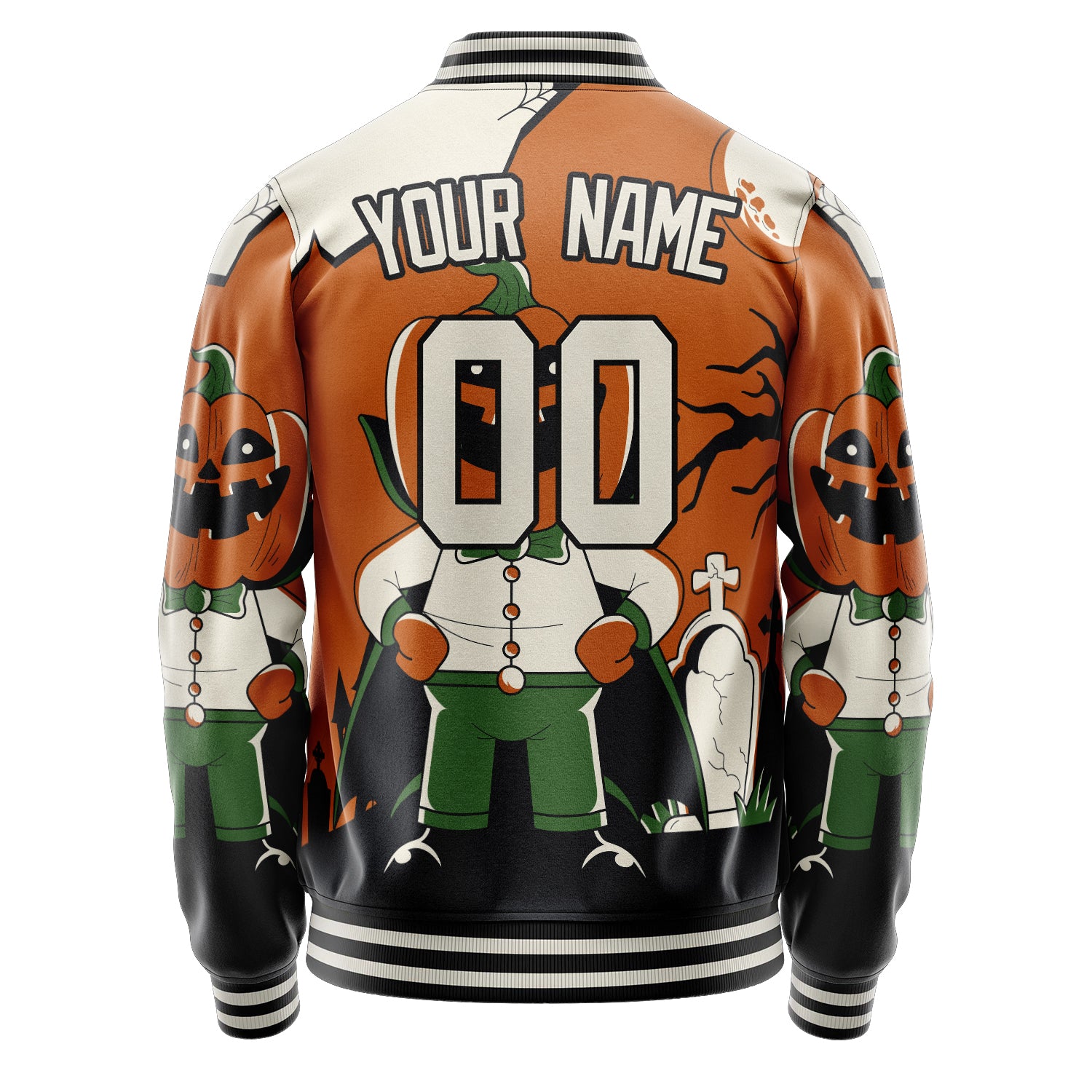 Maßgeschneidertes Braun Halloween Jacke