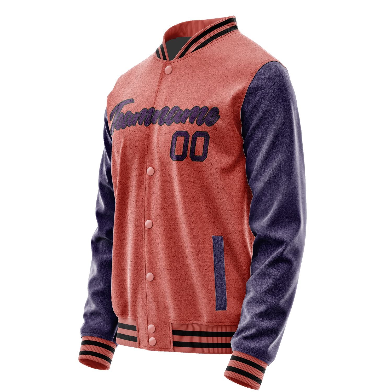 Maßgeschneidertes Kupferrose Tannengrün Jacke JA2929062918B21806