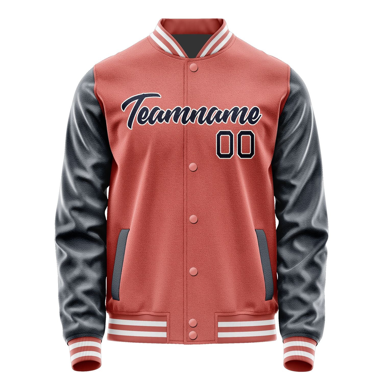 Maßgeschneidertes Kupferrose Stahlblau Jacke JA2929112917B21711