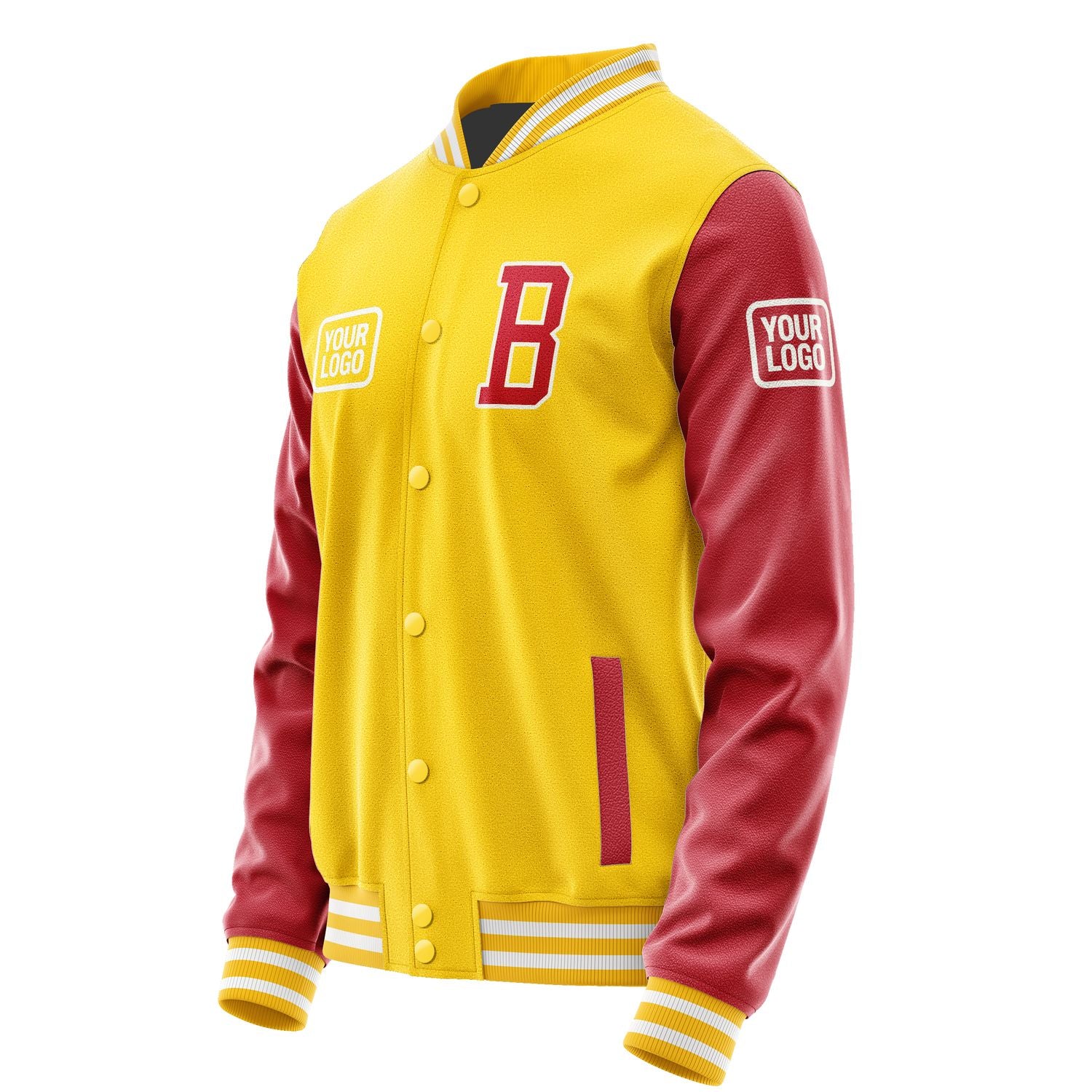 Maßgeschneidertes Gold Rot Jacke JA303014301818141418