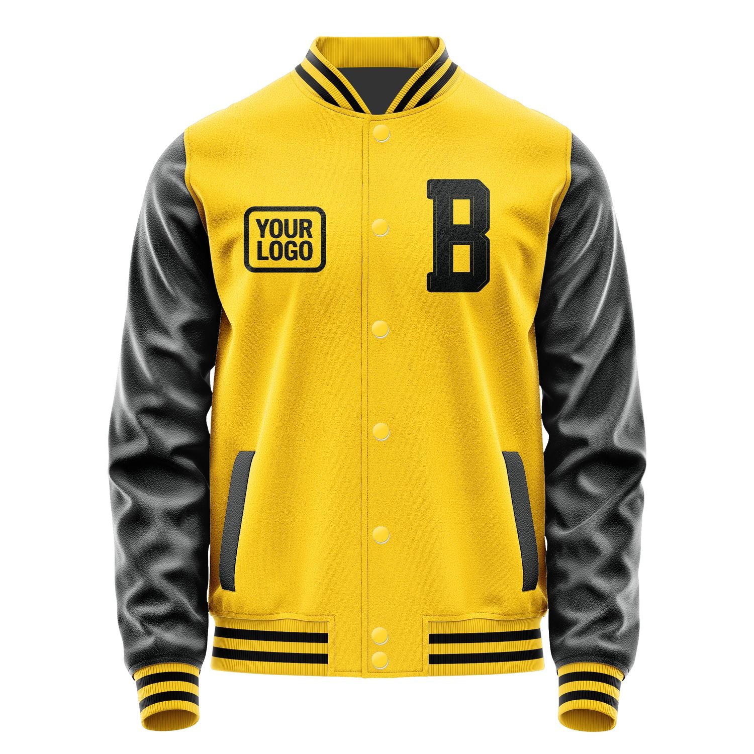 Maßgeschneidertes Gold Schwarz Jacke JA303017301717171717