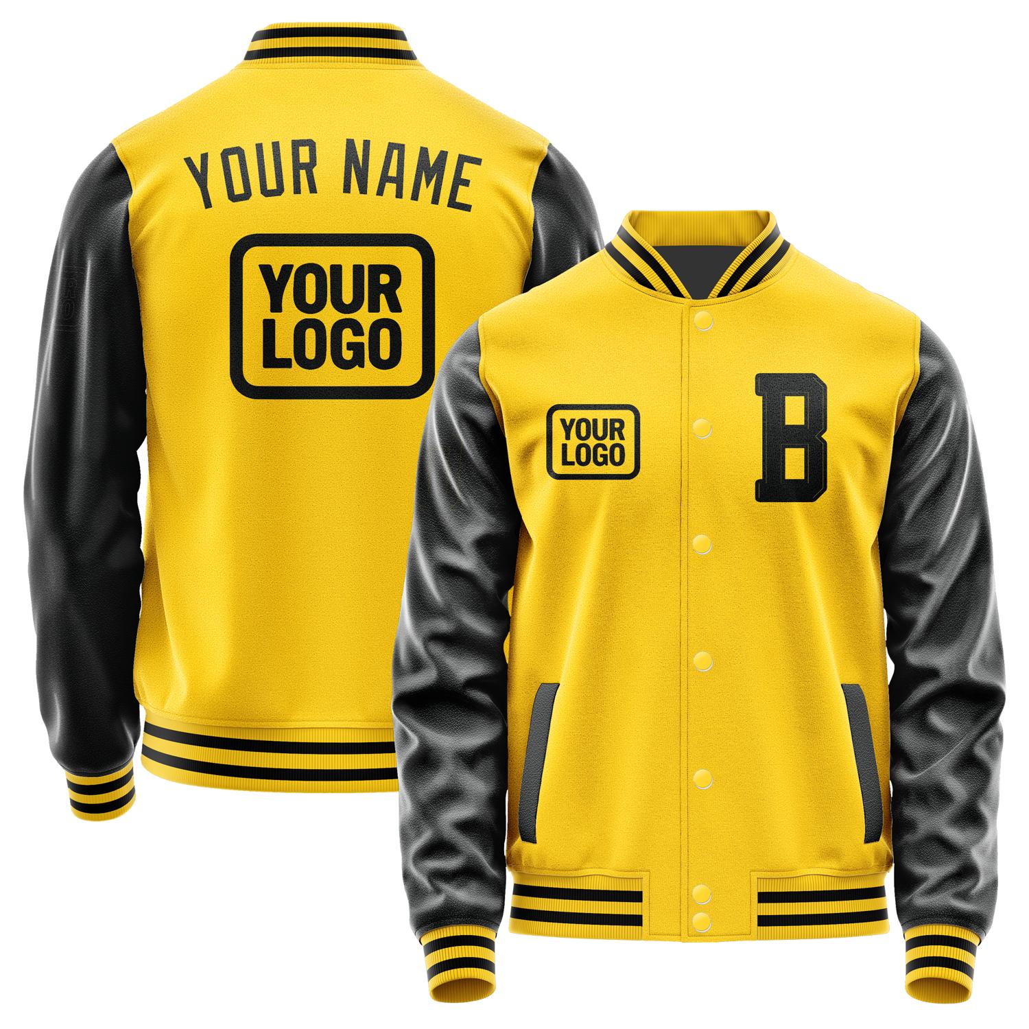 Maßgeschneidertes Gold Schwarz Jacke JA303017301717171717