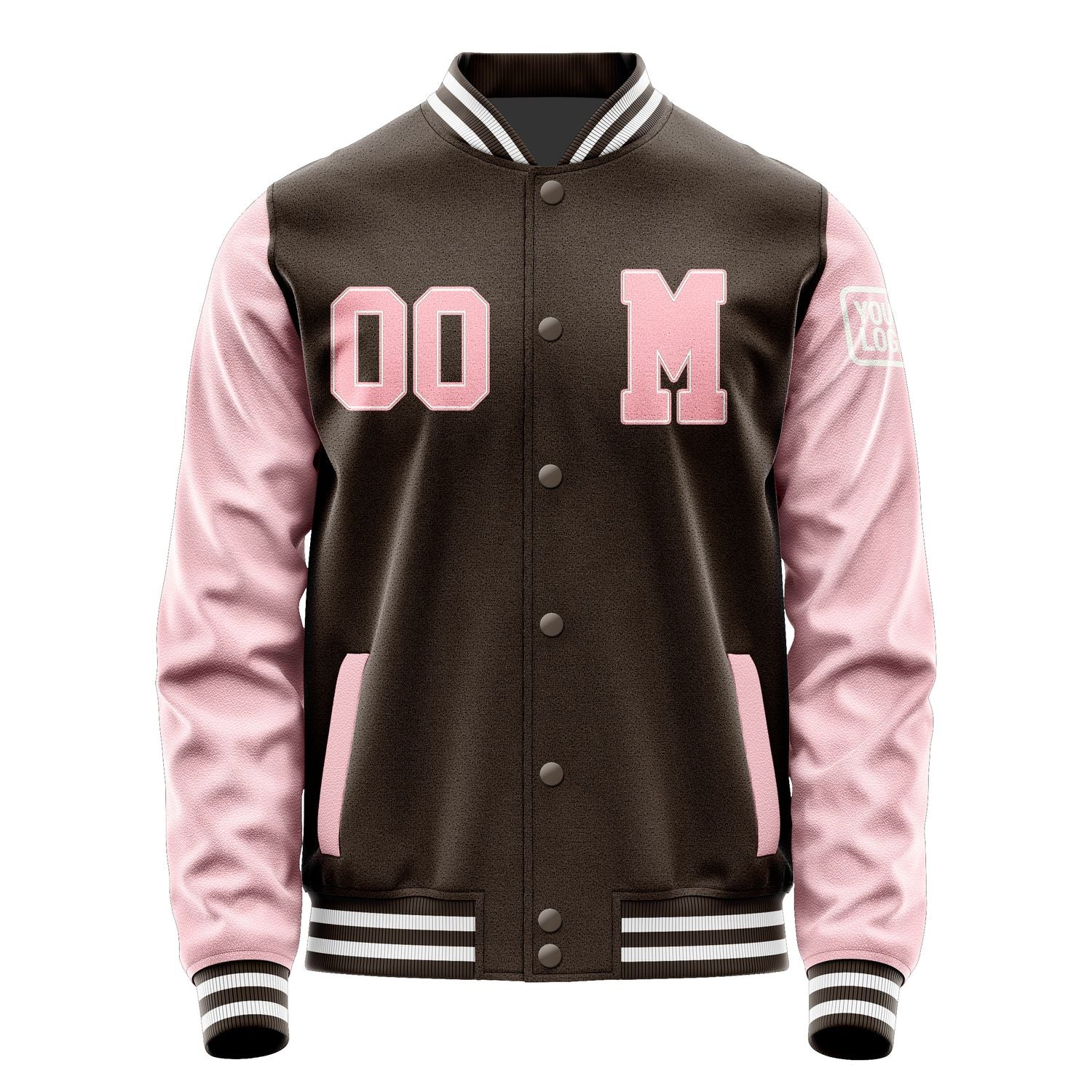 Maßgeschneidertes Braun Rosa Jacke JB0101210118211818