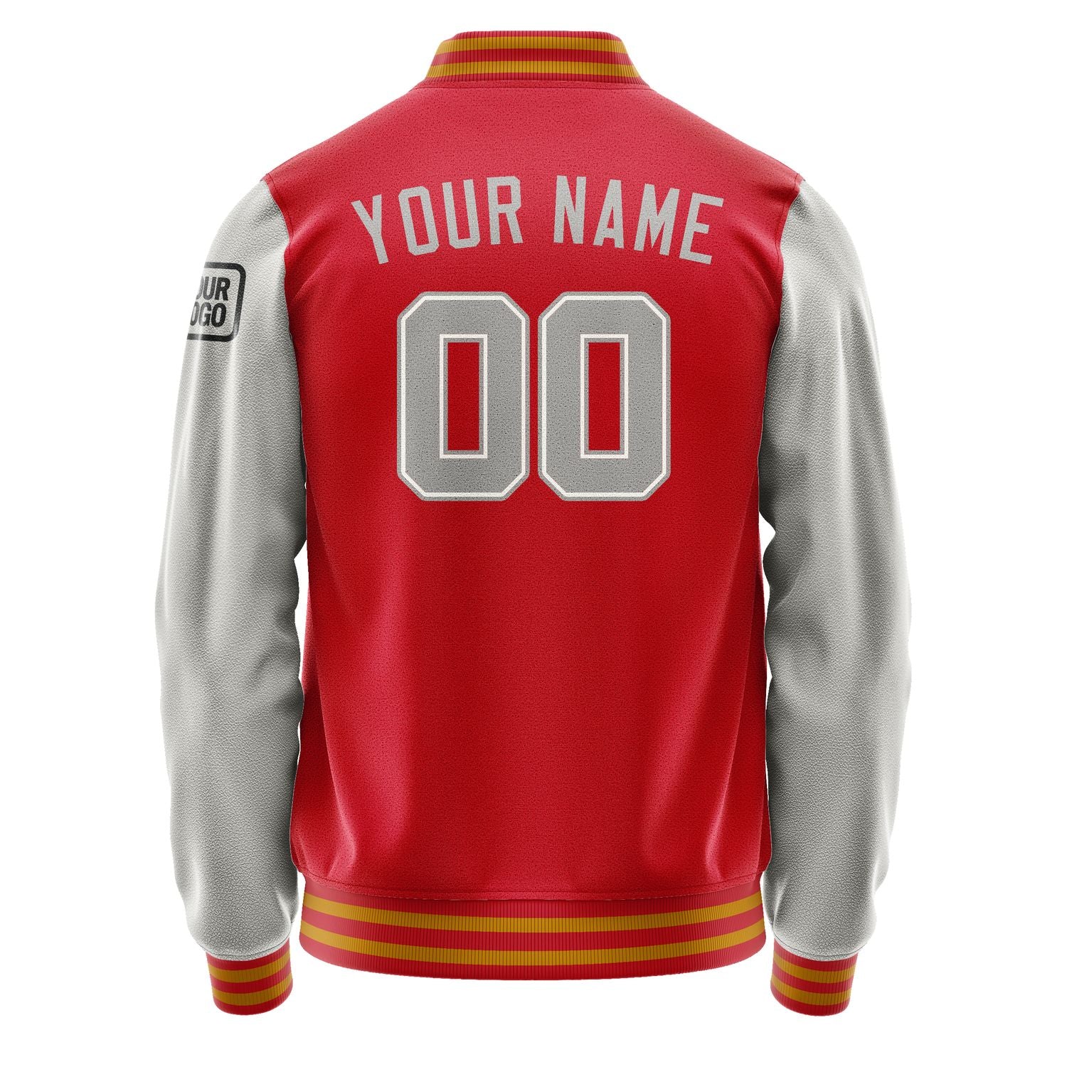 Maßgeschneidertes Rot Grau Jacke JB1414041419041817