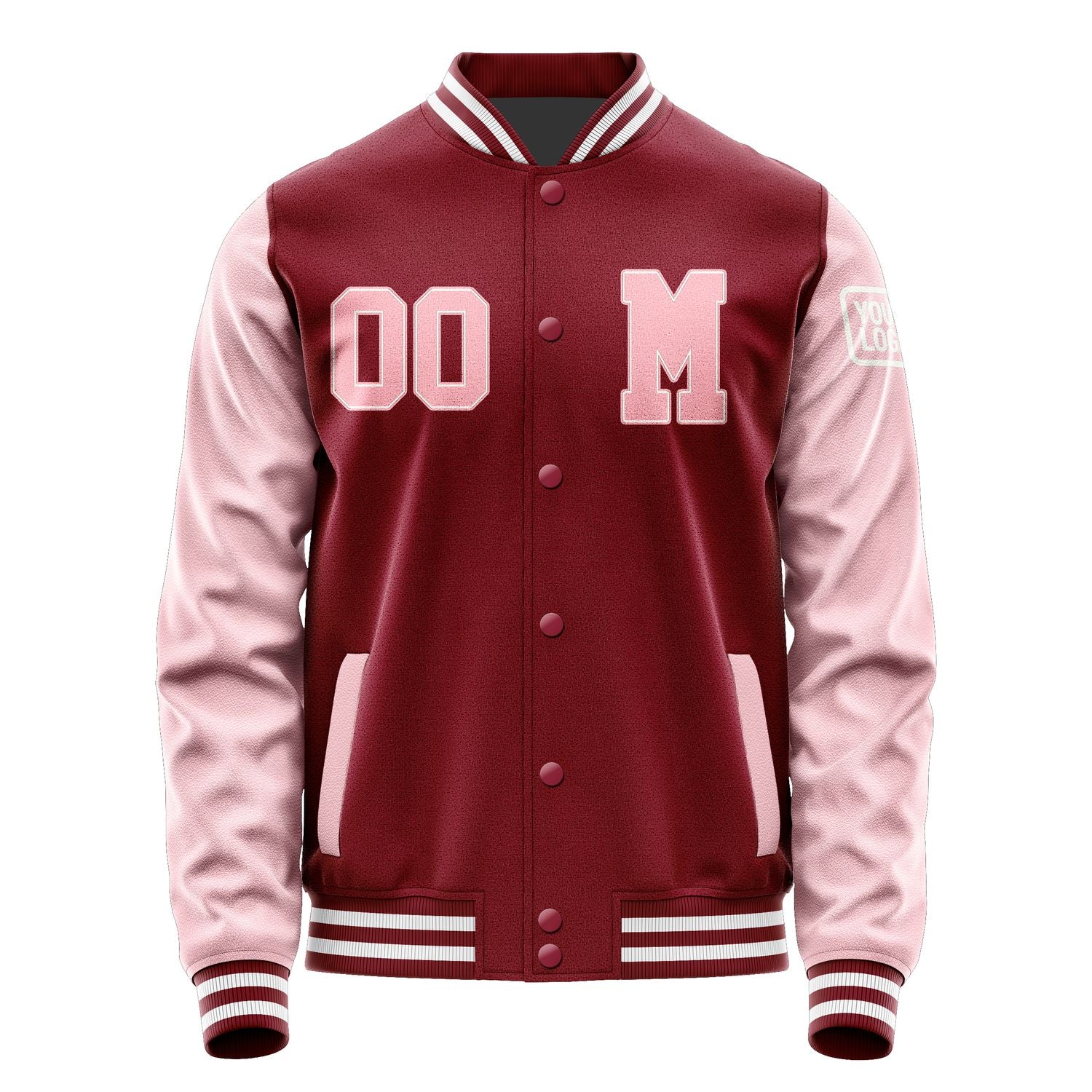 Maßgeschneidertes Karmesinrot Rosa Jacke JB1515211518211818