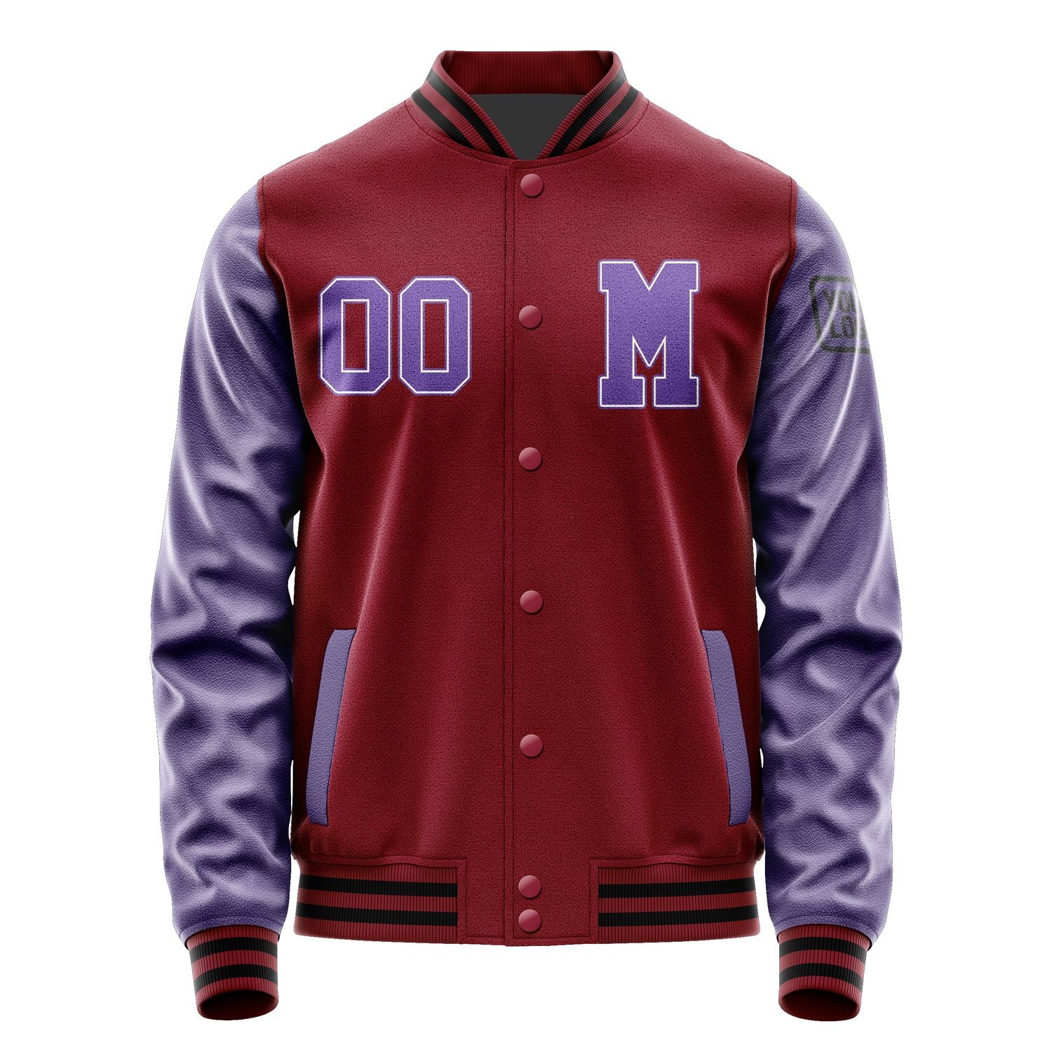 Maßgeschneidertes Karmesinrot Lavendel Jacke JB1515231517231817