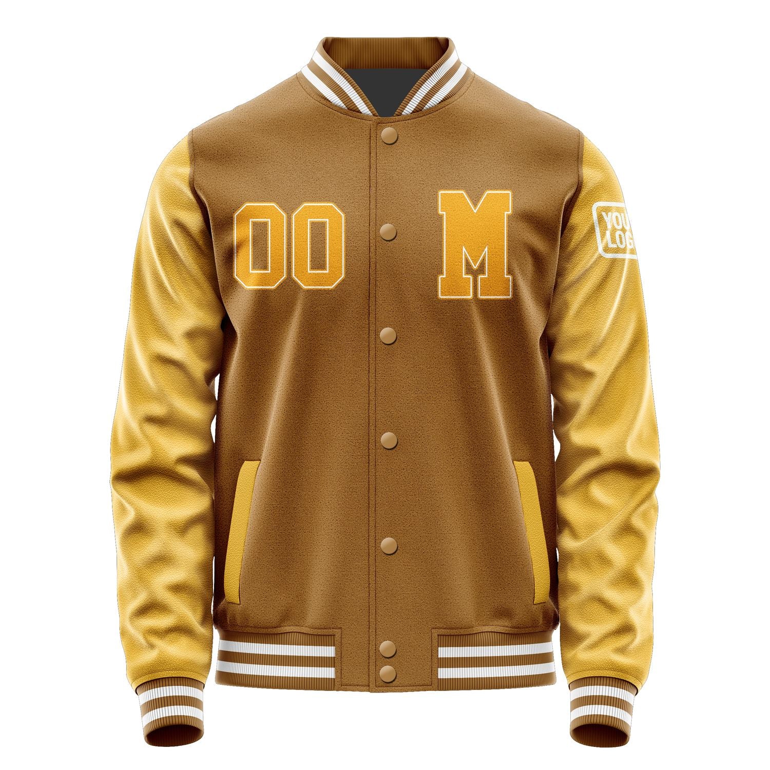 Maßgeschneidertes Khaki Gelb Jacke JB2222192218191818