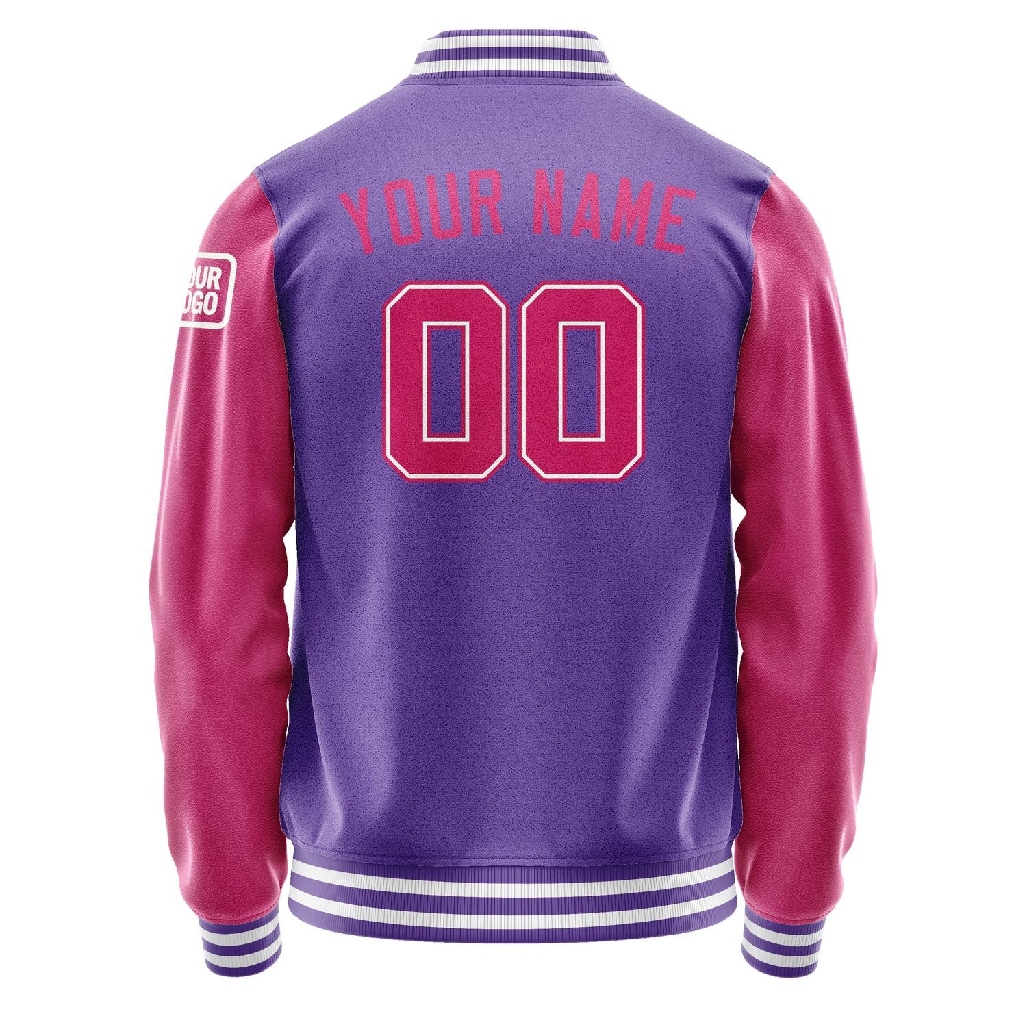 Maßgeschneidertes Lavendel Rosarot Jacke JB2323132318131818