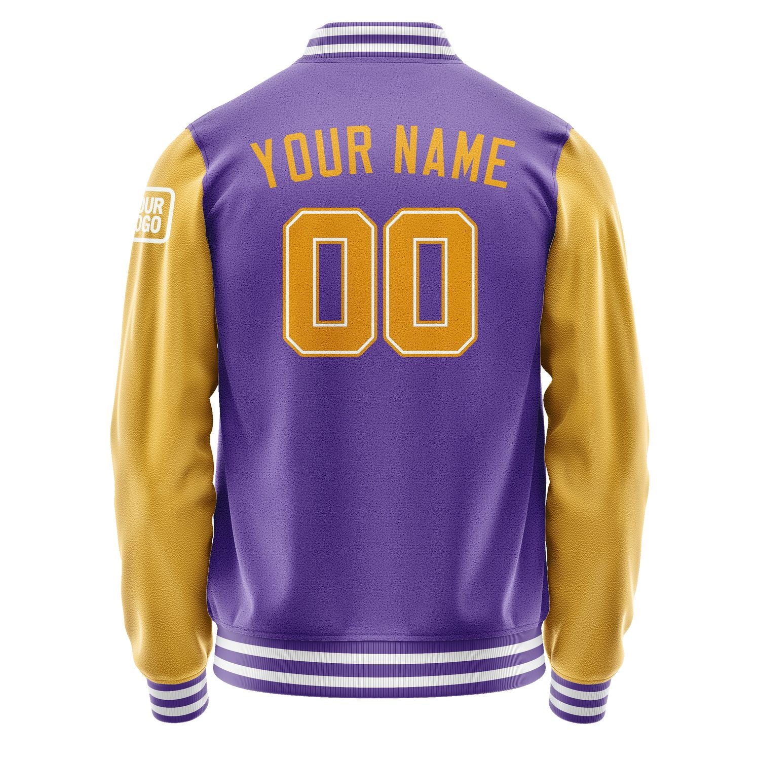 Maßgeschneidertes Lavendel Gelb Jacke JB2323192318191818