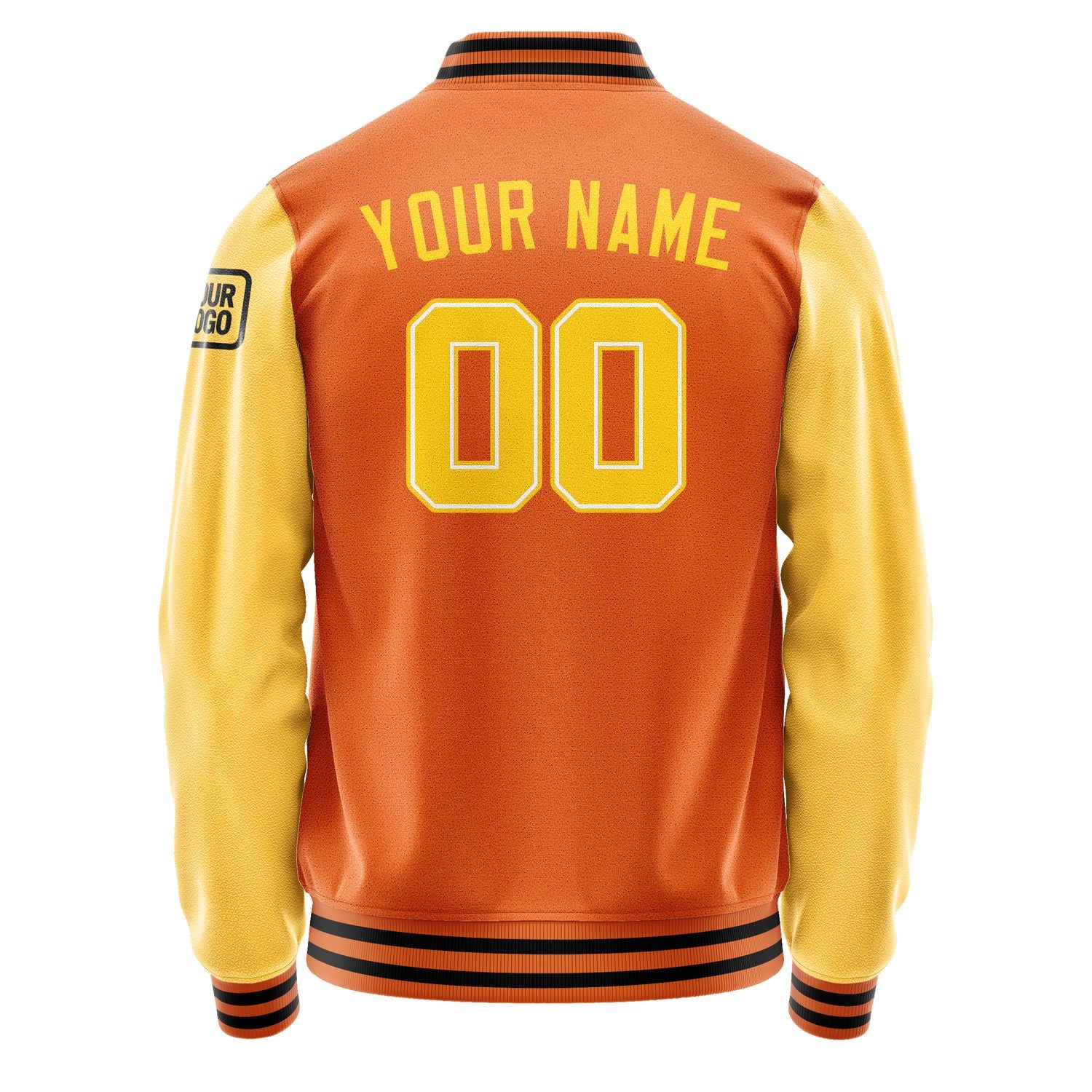 Maßgeschneidertes Orange Gold Jacke JB2828302817301817