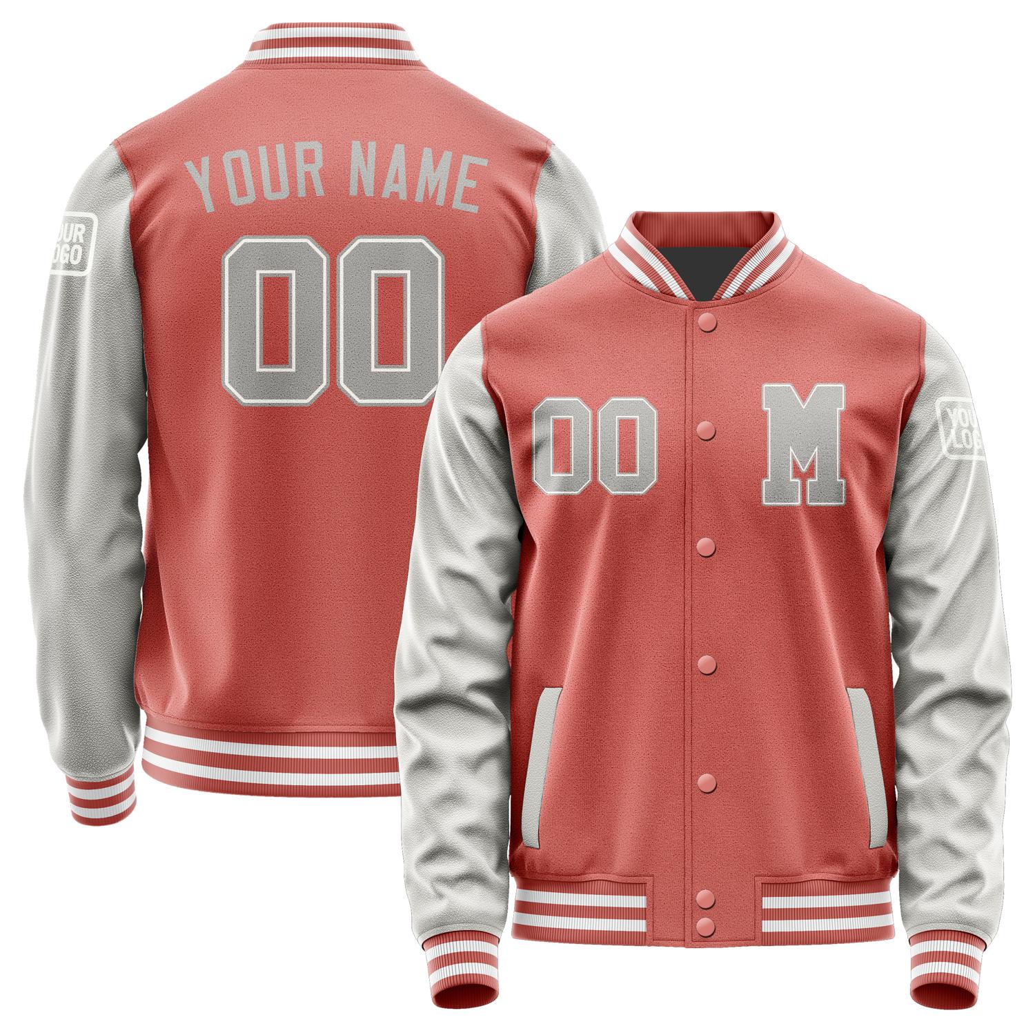 Maßgeschneidertes Kupferrose Grau Jacke JB2929042918041818